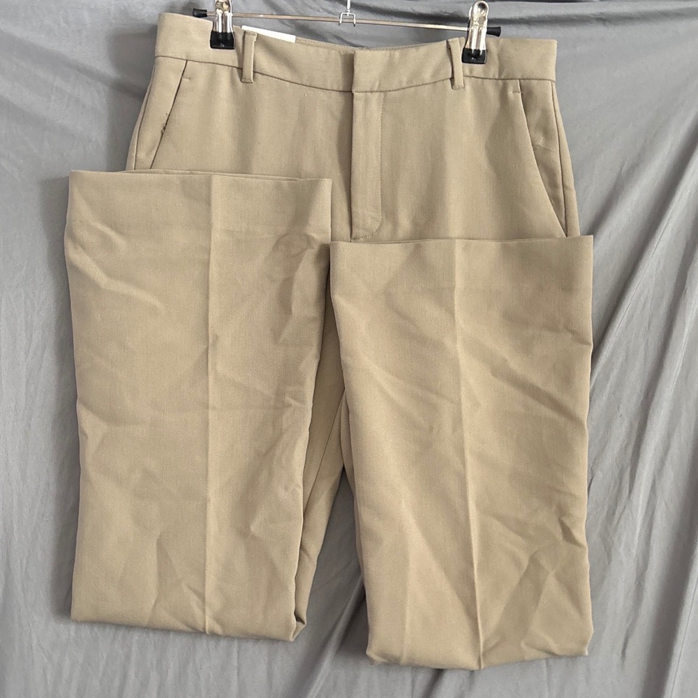 Banana Republic Bootcut High-Rise Trousers Size 6 Khaki Siren Officecore Vixen